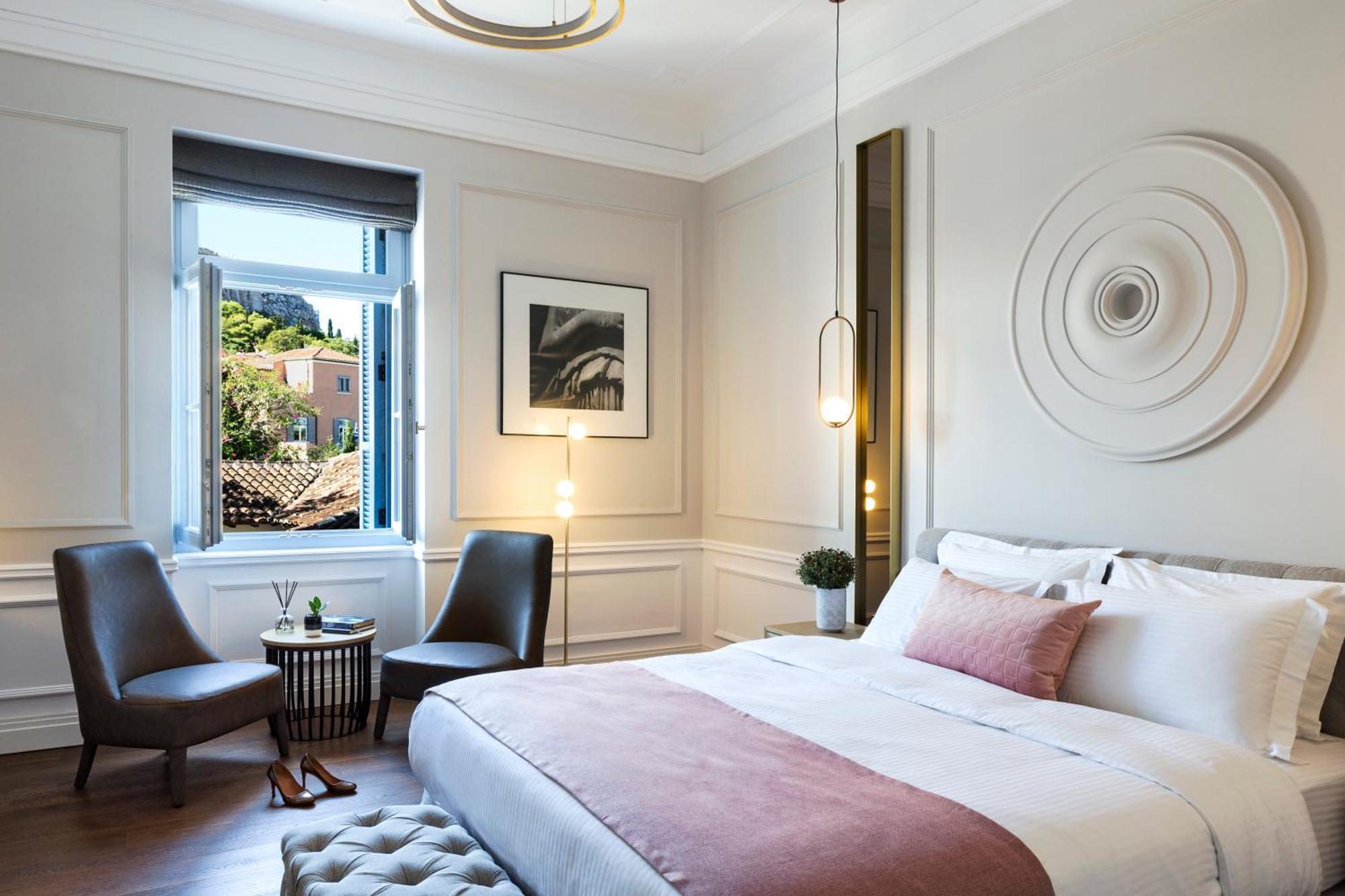 Elegant Suite Partial Acropolis View